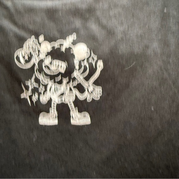 Screenshot Men's T-Shirt Size 3XL Black Hustle Animation Cartoon Design Crewneck - Picture 6 of 11